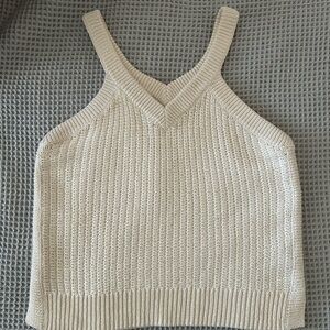 Madewell Cream Knit Sweater